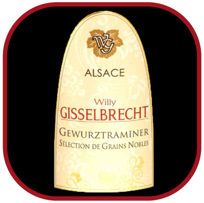 Gewurztraminer SELECTION DE GRAINS NOBLES 2007 le vin de Gisselbrecht pour notre blog sur le vin