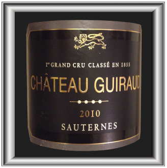 CHÂTEAU GUIRAUD 1ER GRAND CRU CLASSÉ 2010 le vin du Château Guiraud pour notre blog sur le vin
