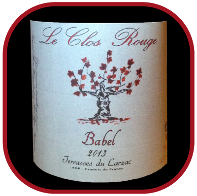 BABEL 2013 le vin du Clos Rouge pour notre blog sur le vin