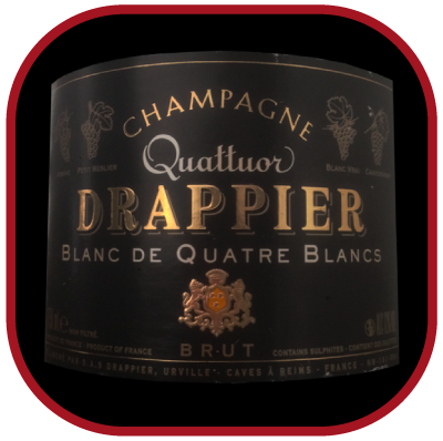QUATTUOR le Champagne de la maison Drappier pour notre blog sur le vin