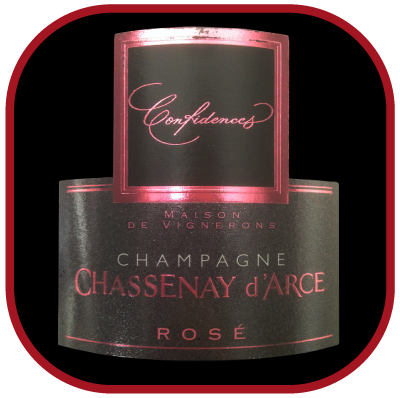 CUVÉE CONFIDENCES ROSÉ le Champagne rosé de Chassenay d’Arce pour notre blog sur le vin