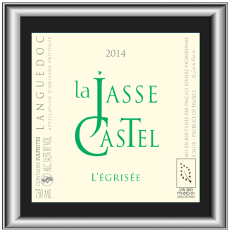 L’EGRISEE 2014 le vin de La Jasse Castel pour notre blog sur le vin