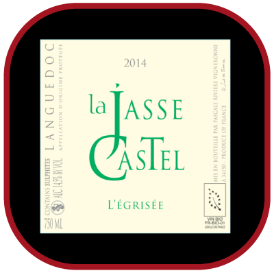 L’EGRISEE 2014 le vin de La Jasse Castel pour notre blog sur le vin