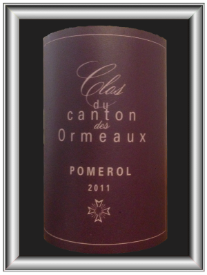 CLOS DU CANTON DES ORMEAUX 2011 le vin du Vignoble Olivier Cazenave pour notre blog sur le vin 