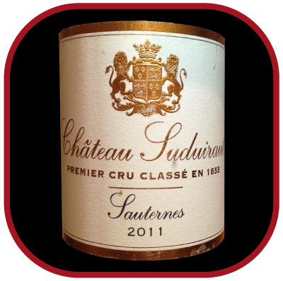 SAUTERNES 2011 le vin du Château Suduiraut pour notre blog sur le vin