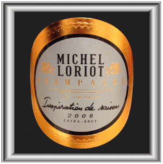 INSPIRATION DE SAISON Extra Brut 2008 le champagne de Michel Loriot pour notre blog sur le vin