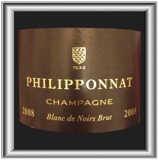 BLANC DE NOIRS BRUT 2008 le Champagne Philipponnat pour notre blog sur le vin