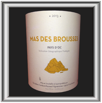 Mas des Brousses BLANC 2013 le vin de Géraldine Combes pour notre blog sur le vin