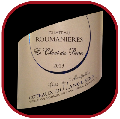 LE CHANT DES PIERRES 2013 le Grès de Montpellier du Château Roumanières pour notre blog sur le vin