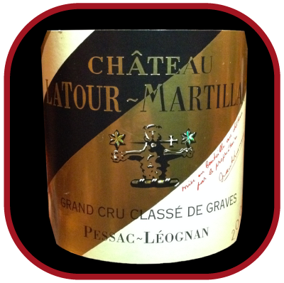 Château Latour Martillac rouge 2009 le Pessac-Léognan Grand Cru Classé pour notre blog sur lr vin.