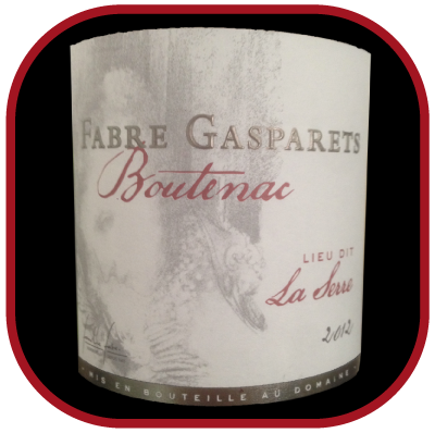 LA SERRE 2012 le vin du Château Fabre Gasparets pour notre blog sur le vin