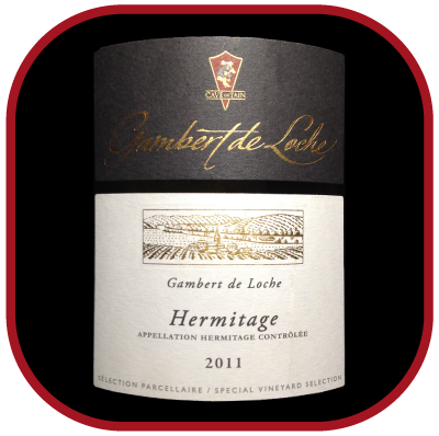 GAMBERT DE LOCHE 2011 l'hermitage de la Cave De Tain pour notre blog sur le vin