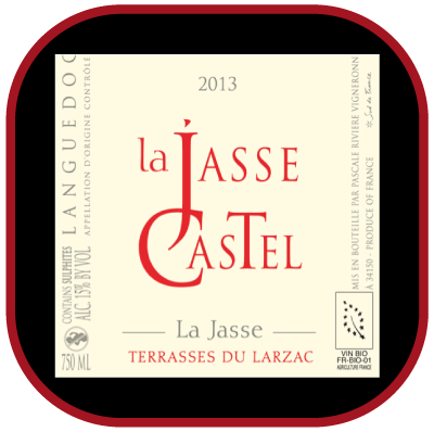 LA JASSE 2013 la Terrasses du Larzac de Pascale Rivière pour notre blog sur le vin