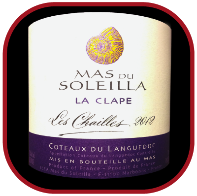 LES CHAILLES 2012 le vin du Mas du Soleilla pour notre blog sur le vin