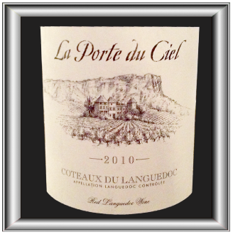 LA PORTE DU CIEL 2010 le vin du Château La Négly pour notre blog sur le vin