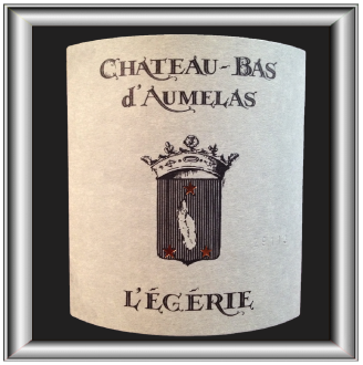 L’EGERIE 2011 le Grés de Montpellier du Château-Bas d’Aumelas pour notre blog sur le vin