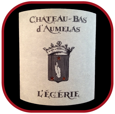 L’EGERIE 2011 le Grés de Montpellier du Château-Bas d’Aumelas pour notre blog sur le vin