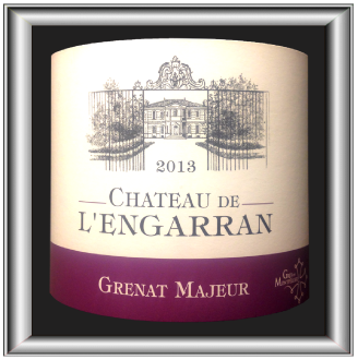 GRENAT MAJEUR 2013 le Grés de Montpellier du Château de l'Engarran pour notre blog sur le vin