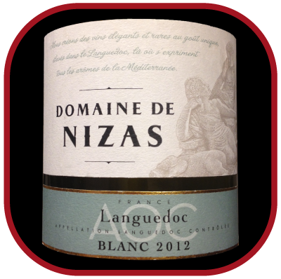 Domaine de Nizas Blanc 2012 un vin du Domaine de Nizas pour notre blog sur le vin