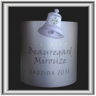 LAUZINA 2013 le corbières rouge du Château Beauregard Mirouze pour notre blog sur le vin