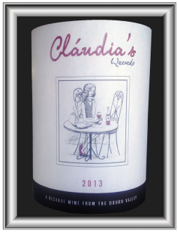 CLAUDIA’S 2013 le vin de Quevedo port wine pour notre blog sur le vin