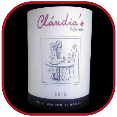 CLAUDIA’S 2013 le vin de Quevedo port wine pour notre blog sur le vin