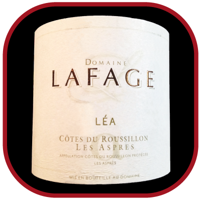 CUVEE LÉA 2014 le vin du Domaine Lafage pour notre blog sur le vin