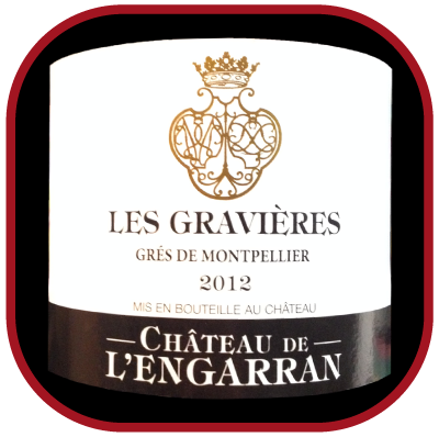 LES GRAVIÈRES 2012 le Grés de Montpellier du Château de l'Engarran pour notre blog sur le vin