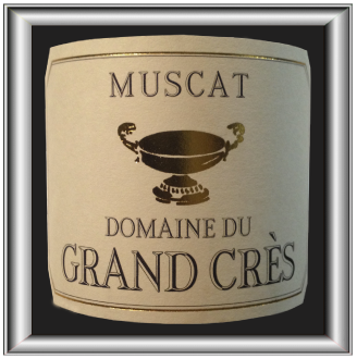 MUSCAT 2008 LE VIN DE DESSERT DU Domaine du Grand Crès POUR NOTRE BLOG SUR LE VIN