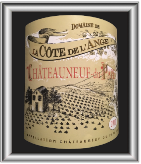 CUVÉE TRADITION 2010 le Châteauneuf-du-Pape du Domaine de la Côte de l'Ange pour notre blog sur le vin