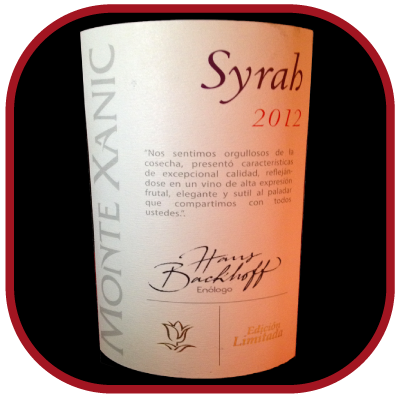 EDICION LIMITADA SYRAH 2012 le vin de la Bodega Monte Xanic pour notre blog sur le vin