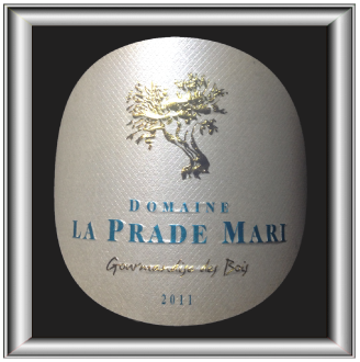 GOURMANDISE DES BOIS 2011 le minervois du Domaine La Prade Mari pour notre blog sur le vin