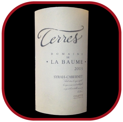 TERRES 2013 le vin du Domaine De La Baume pour notre blog sur le vin