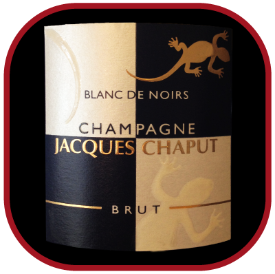 Blanc de Noirs notre champagne du domaine Jacques Chaput pour notre blog sur le vin