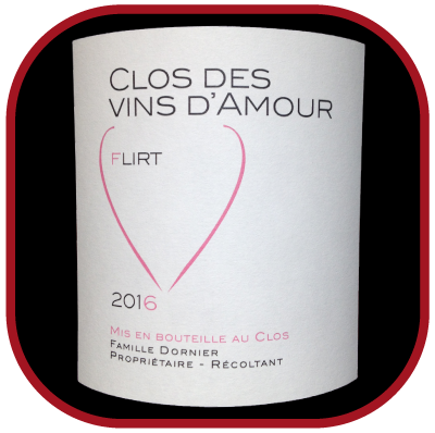 Flirt 2016 le vin du domaine Clos des vins d'amour pour notre blog sur le vin