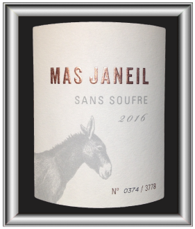 Sans soufre 2016 le vin du domaine Mas Janeil pour notre blog sur le vin