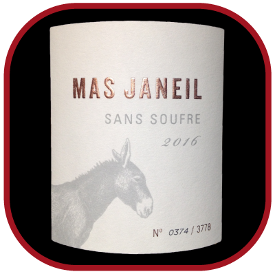 Sans soufre 2016 le vin du domaine Mas Janeil pour notre blog sur le vin