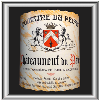 Cuvée réservée 2013 le vin du domaine du Pégau pour notre blog sur le vin