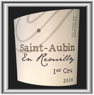 AU PIED DU MONT CHAUVE 2014 le Saint Aubin en Remilly 1er Cru du Domaine Famille Picard pour notre blog sur le vin