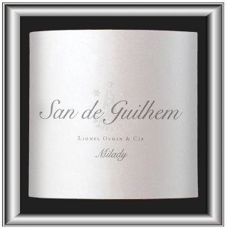 Milady 2016 le vin du domaine San de Guilhem pour notre blog sur le vin