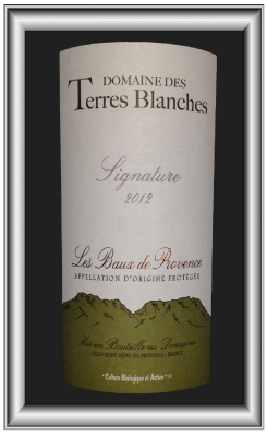 Signature 2012 le vin du Domaione des Terres Blanches pour notre blog sur le vin