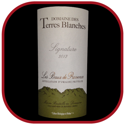 Signature 2012 le vin du Domaione des Terres Blanches pour notre blog sur le vin