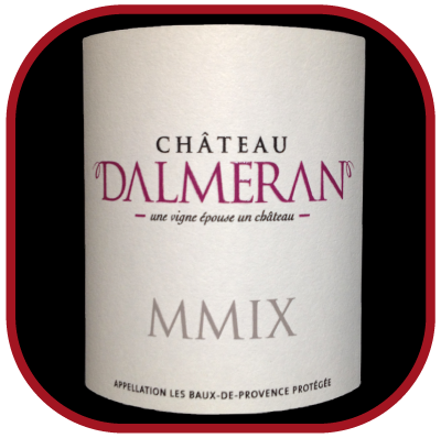 Rouge 2009 le vin du château Dalmaran pour notre blog sur le vin