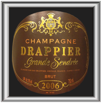 La Grande Sendrée 2006, le champagne du domaine Drappier pour notre blog sur le vin