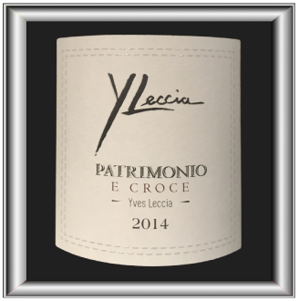Patrimonio 2014 le vin du domaine E Croce Yves Leccia pour notre blog sur le vin