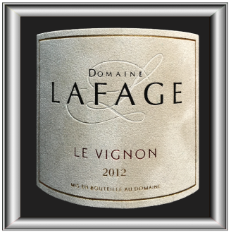 Vignon 2012, le vin du Domaine Lafage pour notre blog sur le vin