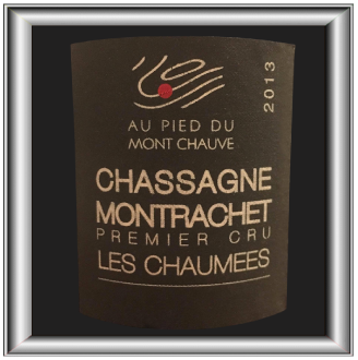 Les Chaumees 2013, le vin du domaine Au Pied du Mont Chauve pour notre blog sur le vin