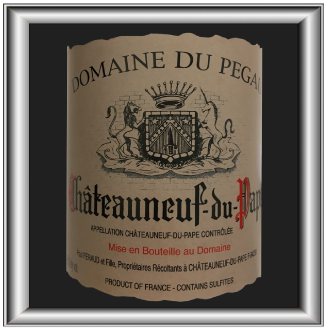 Cuvée Laurence 2012, le vin du domaine du Pégau pour notre blog sur le vin