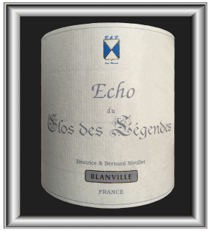 Echo du Clos des Légendes 2015, le vin du château Haut Blanville pour notre blog sur le vin