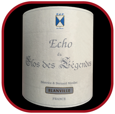 Echo du Clos des Légendes 2015, le vin du château Haut Blanville pour notre blog sur le vin